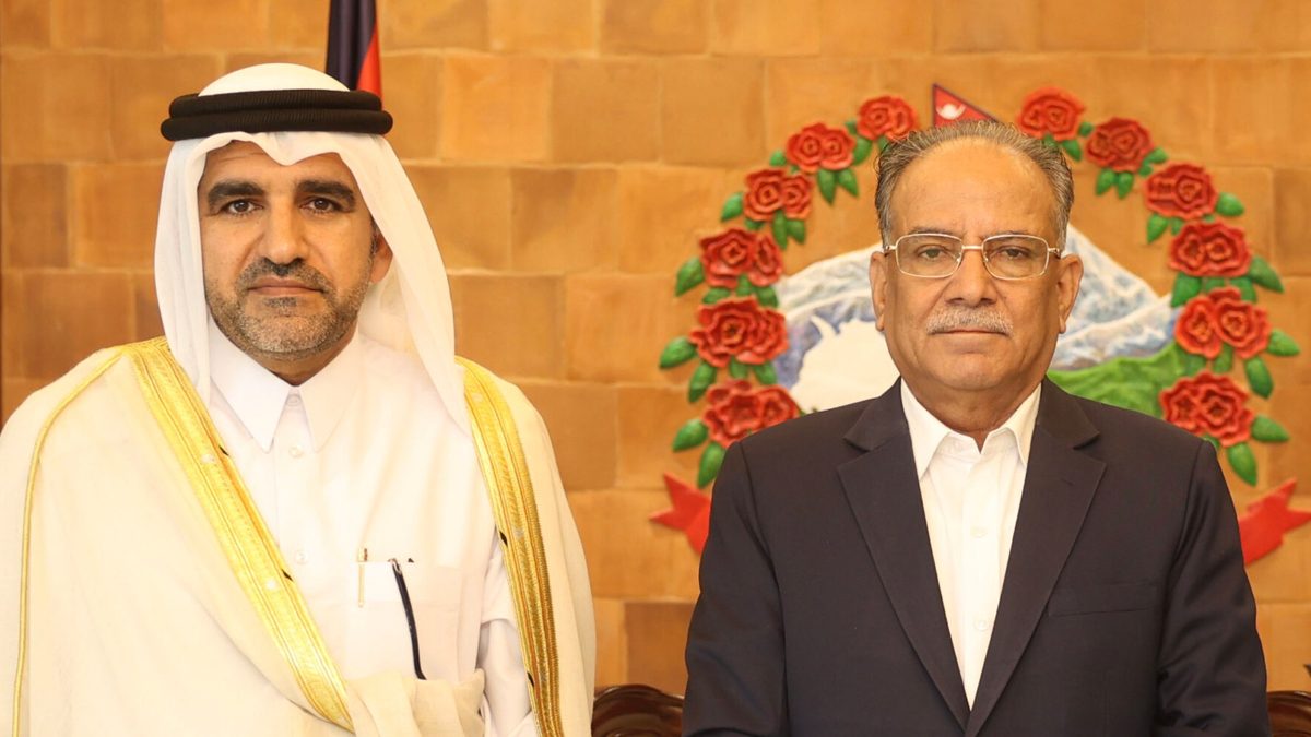 Qatar’s Ambassador to Nepal pays courtesy call on PM Dahal