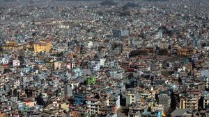 Kathmandu in demographic frame: it features highest density, largest population size