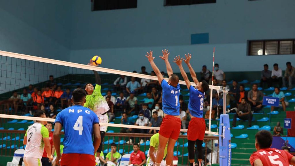 PM Cup Volleyball: Nepal Police secures victory - epardafas.com