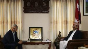 US Assistant Secretary of State Lu Meets Foreign Minister