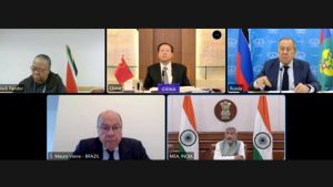 Russian FM Lavrov participates in BRICS Foreign Ministers meet via video conference