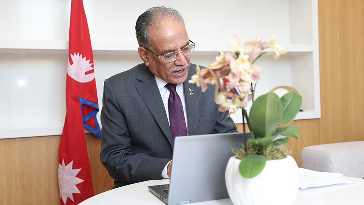 Prime Minister Talks with CPC’s Yuan Jiajun in Kathmandu from Italy