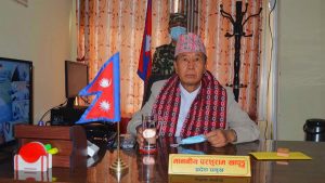 Koshi Province Chief Khapung calls parties to stake claim for new government