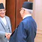 Oli Arrives at Singha Darbar for Crucial Talks with Prime Minister