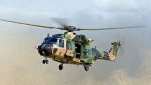 4 air crew members are missing after an Australian army helicopter ditched off the Queensland coast