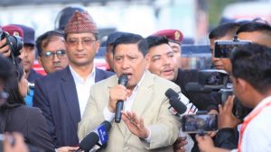 Deputy PM Shrestha assures loan shark victims of justice