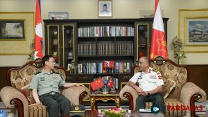 High-Level Meeting between COAS Prabhuram Sharma and Chinese Military Delegation at Jangi Adda