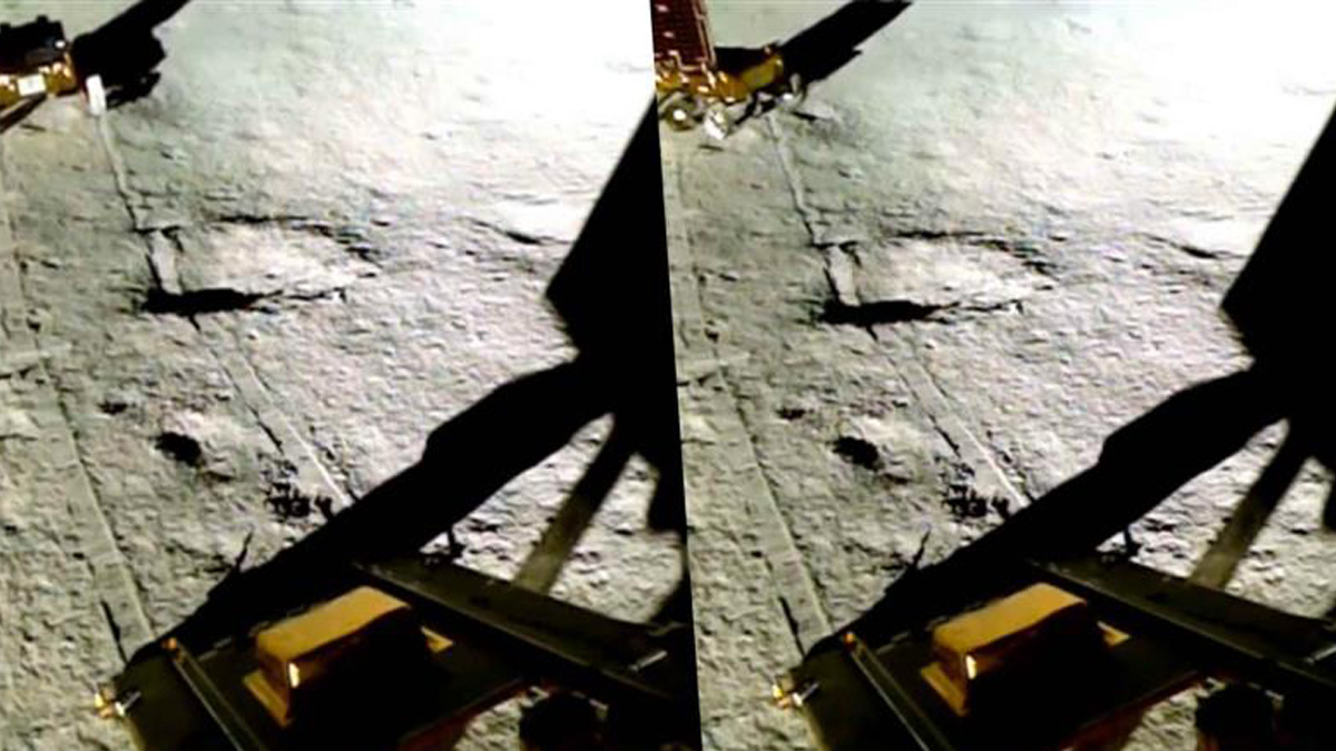 ISRO shares video of Pragyan rover roaming around ‘Shiv Shakti’ Point