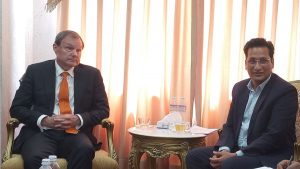 UK Ambassador meets with Energy Minister Basnet