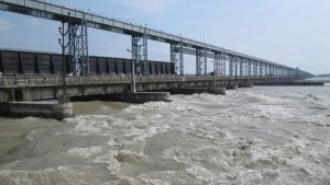 Koshi River Witnesses Rising Water Levels; All 56 Sluice Gates Opened