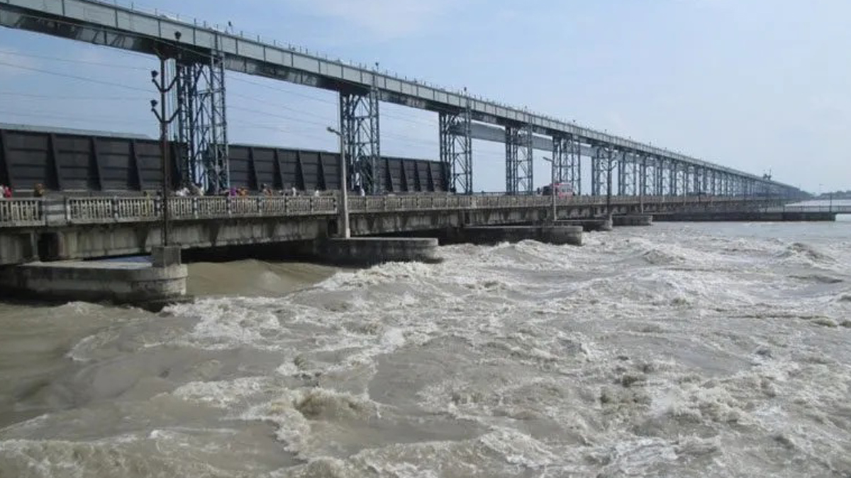 Koshi River's Water Current Highest in 34 Years, all 56 Sluice