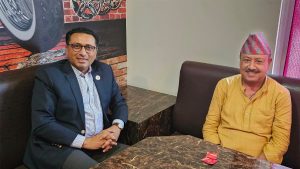 Swarnim Wagle Meets Dhangadhi Mayor Hamal: Commends Inspirational Approach towards Governance