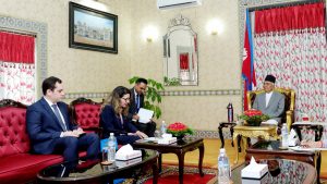 Egyptian envoy to Nepal calls on President Paudel