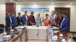 Thai Nepal Association’s delegation call on DPM Khadka