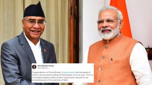 ‘Remarkable Progress Made by India in Space Sector’: Deuba Congratulates India