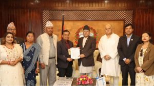 Makawnpur people’s representatives call on PM Dahal