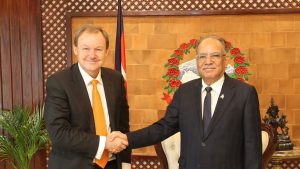 UK Ambassador Fenn calls on PM Dahal