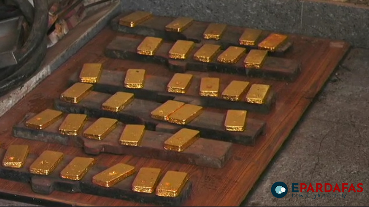 Seized gold weighs 60.716 kgs
