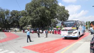 Bus rapid transit service launches from Ratnapark to Suryabinayak