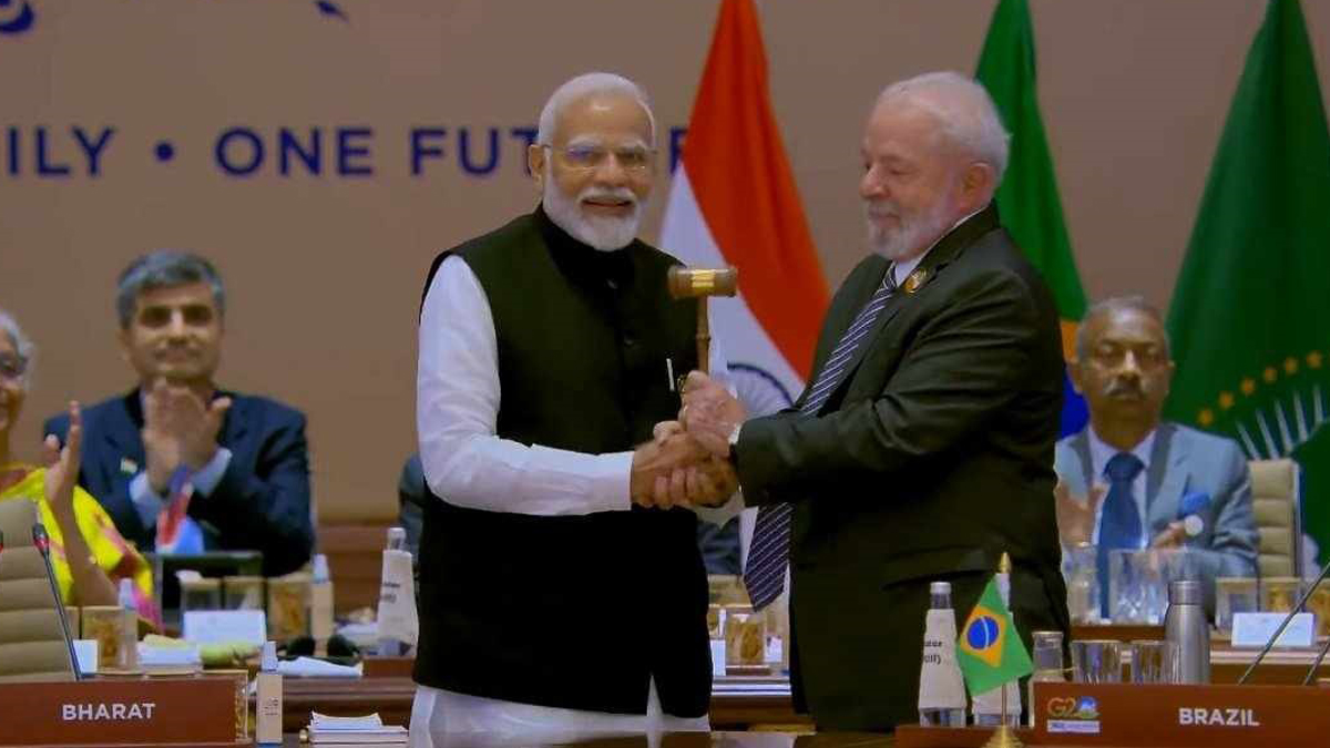 India hands over G20 presidency to Brazil