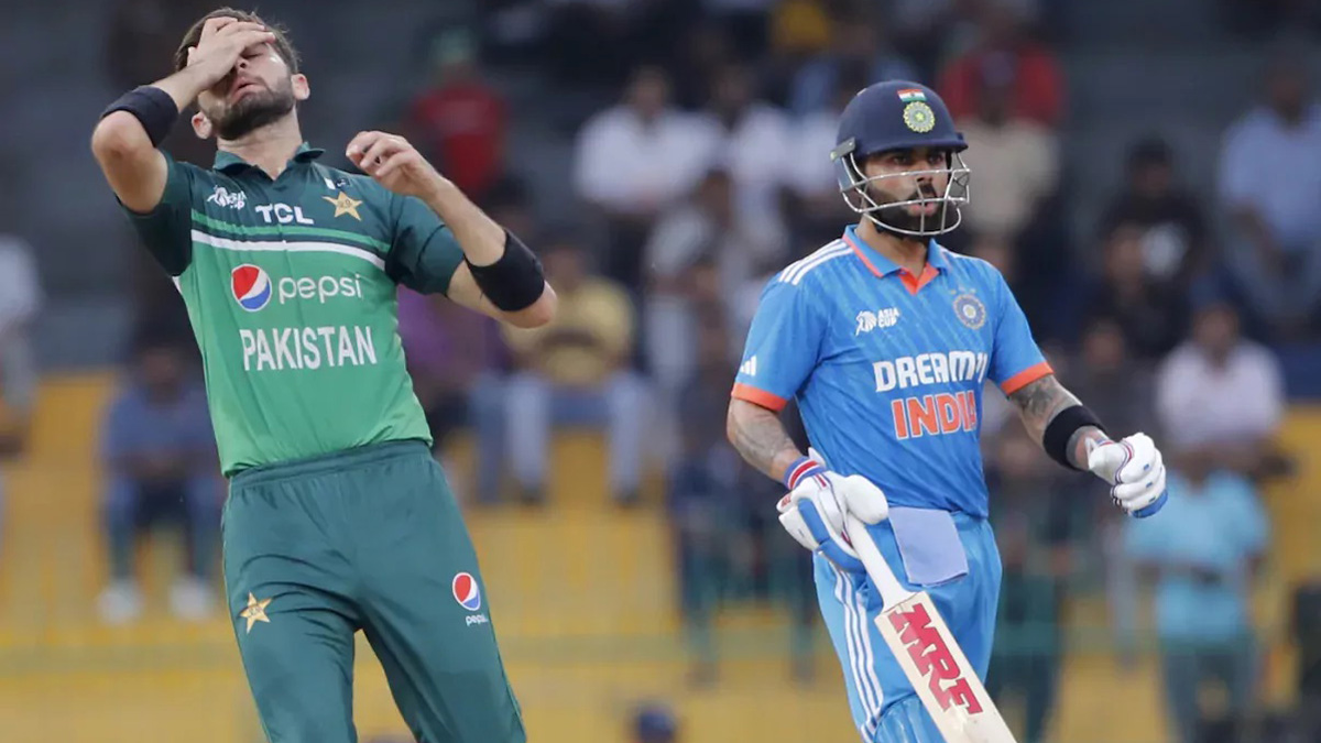 India Sets 357-Run Target Against Pakistan