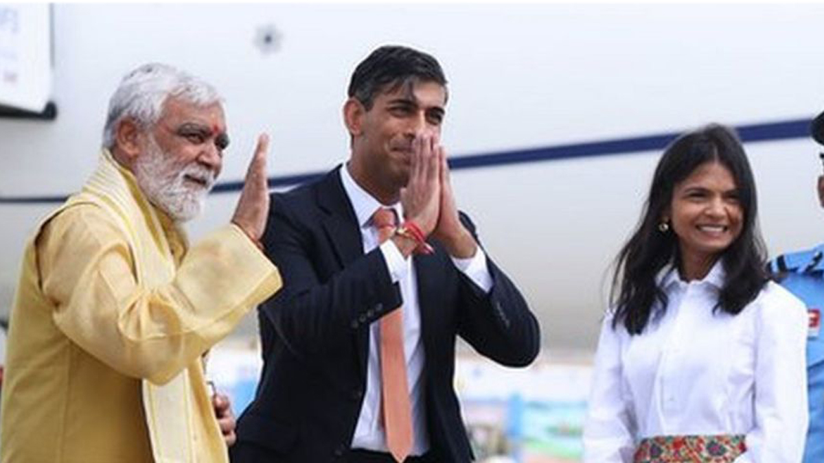 Rishi Sunak makes ‘historic’ G20 visit to India
