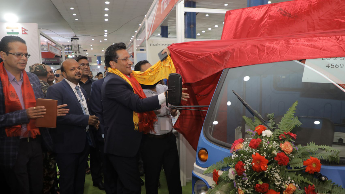 Exhibition on EV, electronic appliances kicks off, Minister Basnet pledges to further promote EV