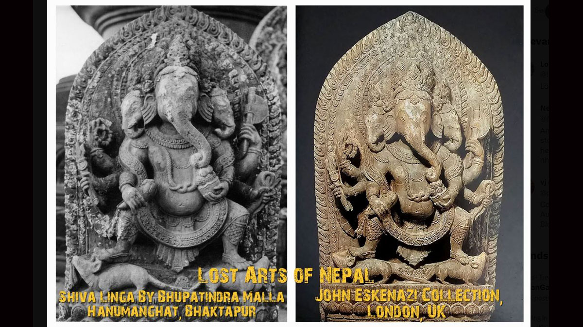 18th-Century Stolen Ganesha Stone Image Found in London