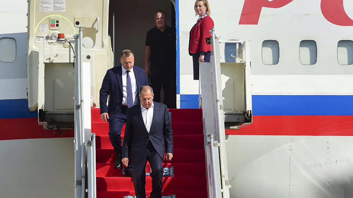 G20 Summit: Russian Foreign Minister Sergey Lavrov in New Delhi
