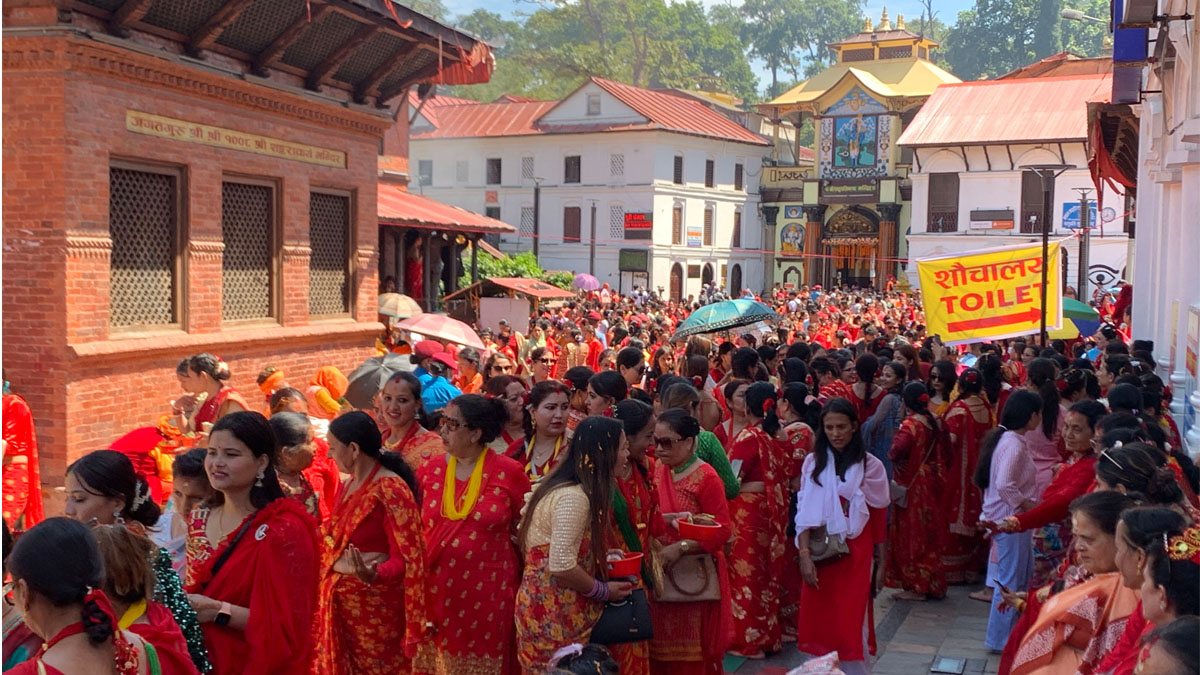 Teej 2023: Shiva temples receiving hoards of devotees
