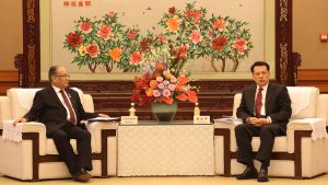PM Prachanda meets CPC politburo member Yuan Jiajun in Chongqing