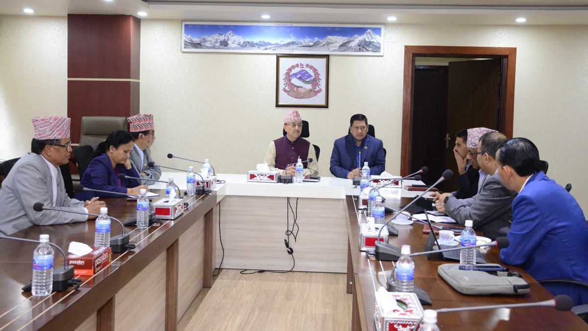 Acting PM Khadka directs talk team to conclude talk with protesting teachers