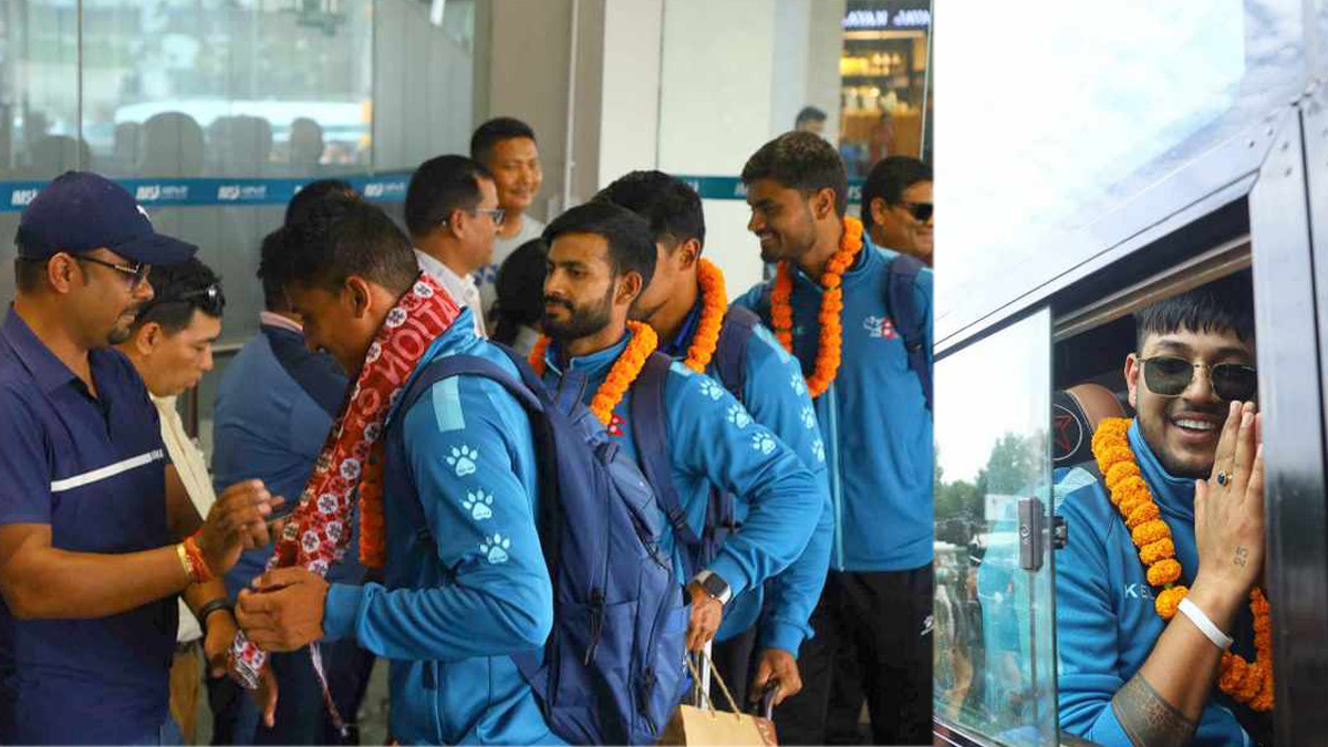 Heroic Welcome for Nepal’s Asia Cup Squad