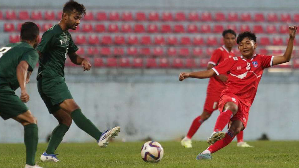 Nepal Loses to Pakistan 1-0 in SAFF U-19 Championship Opener