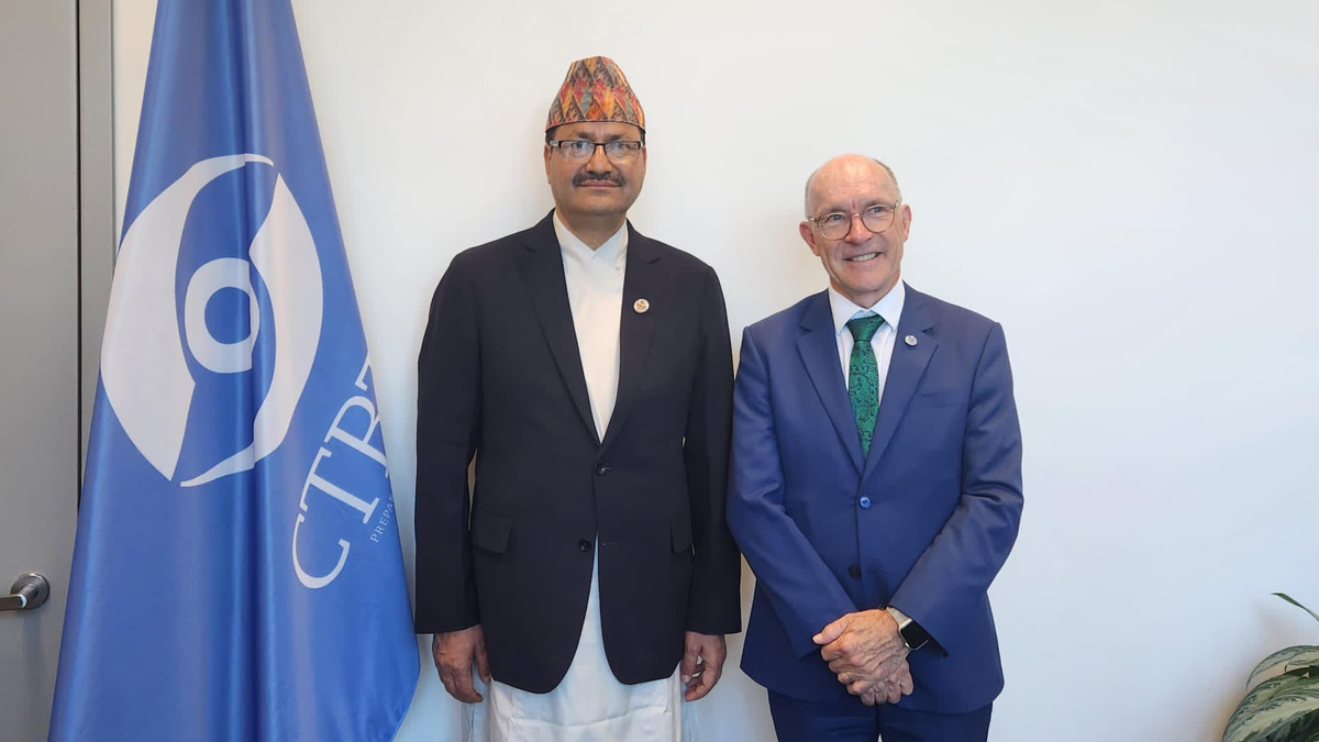 Nepal in favor of banning nuclear test-Foreign Minister Saud