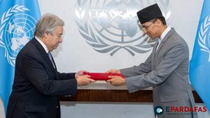 Ambassador Thapa Presents Letter of Credence to UN Secretary-General Antonio Guterres