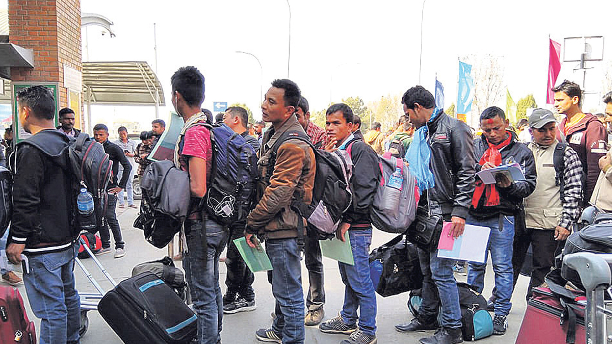 Nepali migrant workers unable to return home for Dashain