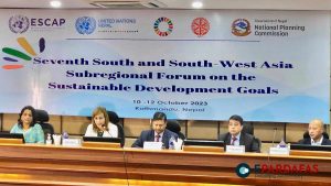 FNCCI President Chandra Prasad Dhakal Emphasizes Private Sector’s Role in Advancing SDGs