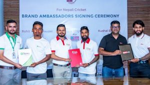 Three Cricketers Join F1Soft Group as Brand Ambassador