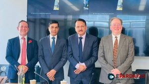 Finance Minister Dr. Mahat Discusses Investment in Renewable Energy with British Treasury Minister Baroness Penn