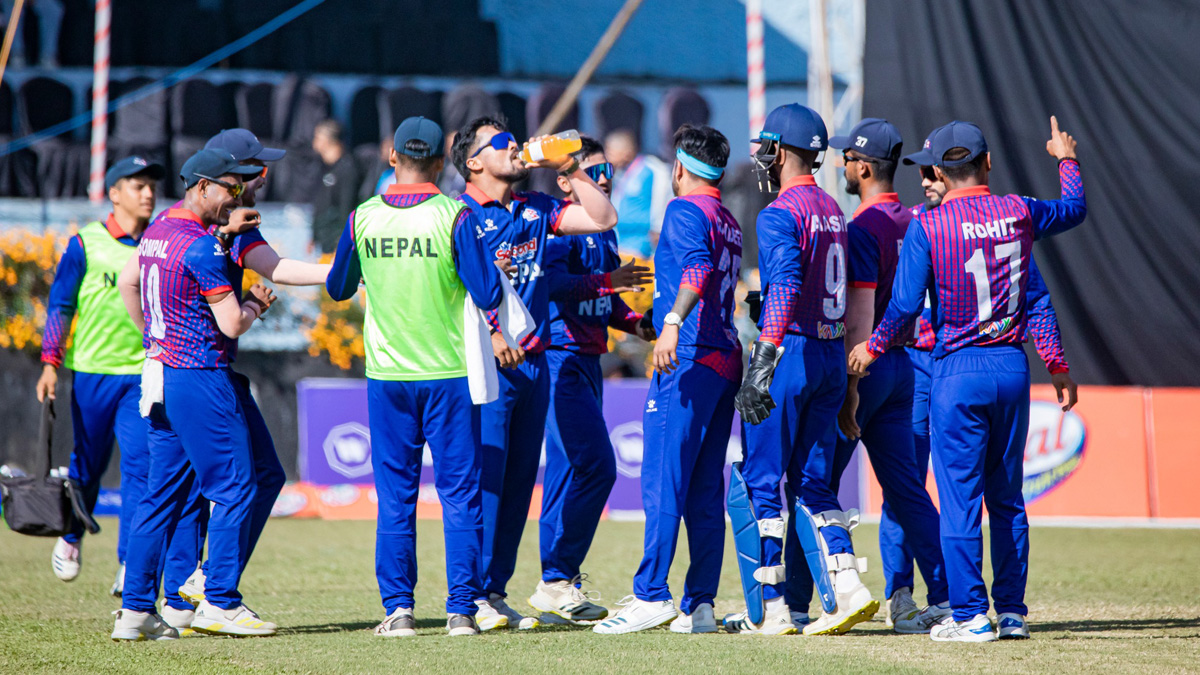 Malaysia Sets Target of 166 Runs for Nepal