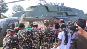 60 women airlifted to health institutions in Gandaki province