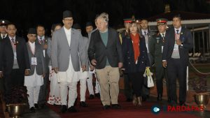 UN Secretary-General Holds Meetings with NC President Deuba and UML Chair Oli in Nepal