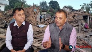 NC assigns general secretary duo in earthquake hit area to focus on seven tasks