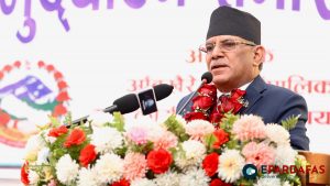 PM Dahal calls for unity, stating that conspiracy being hatched to snatch rights