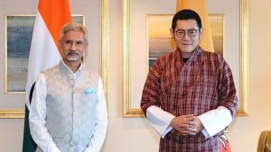 India’s EAM Jaishankar meets visiting Bhutan King