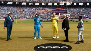 ICC World Cup finals | Australia wins toss; elects to bowl
