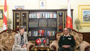 Swiss Ambassador Meets CoAS Sharma