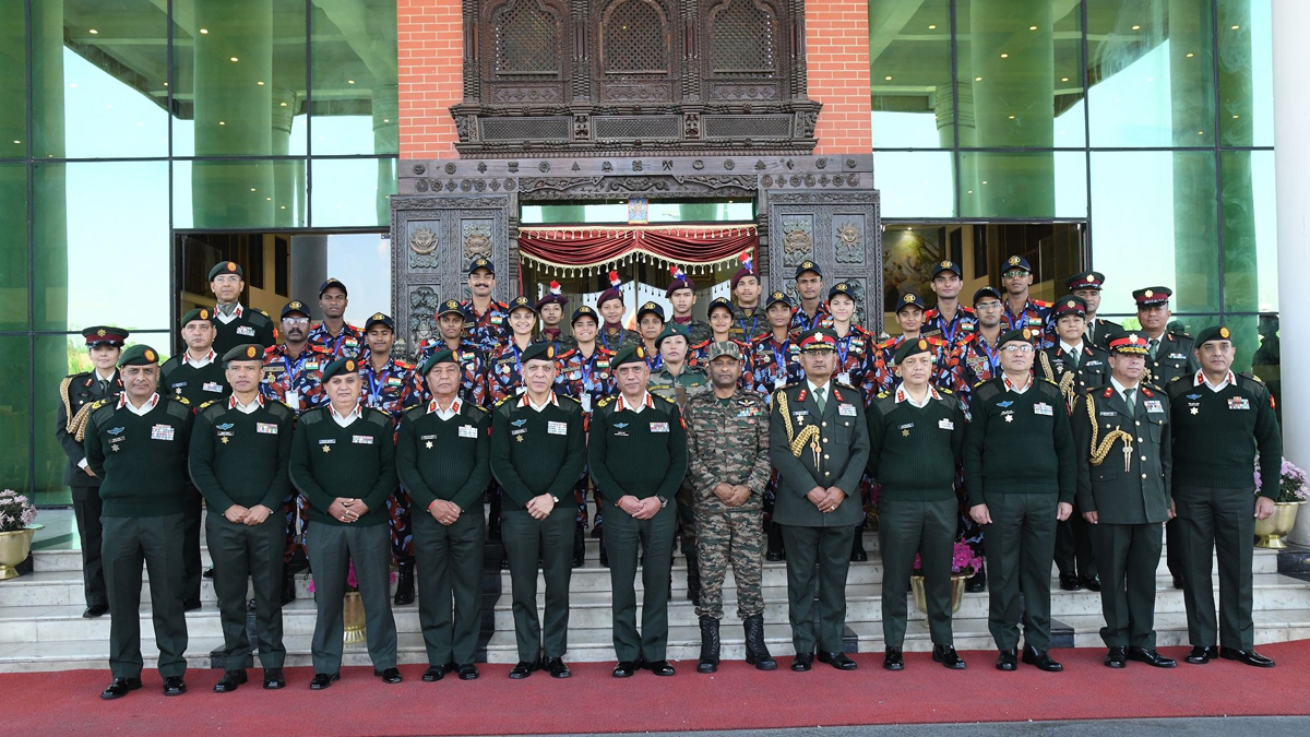 CoAS Sharma Engages with Indian NCC Team
