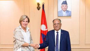 Newly Appointed EU Ambassador Meets PM Dahal